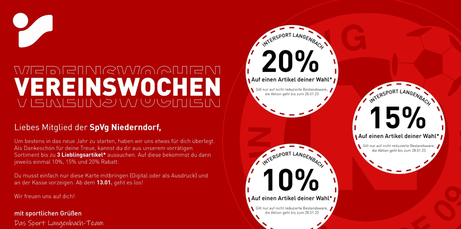 You are currently viewing Vereinswochen bei Intersport Langenbach